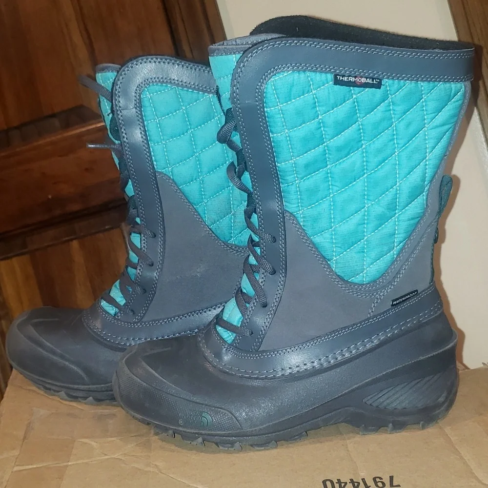 THE NORTH FACE THERMOBALL SHELLISTA BOOTs GIRLS 4 Cy